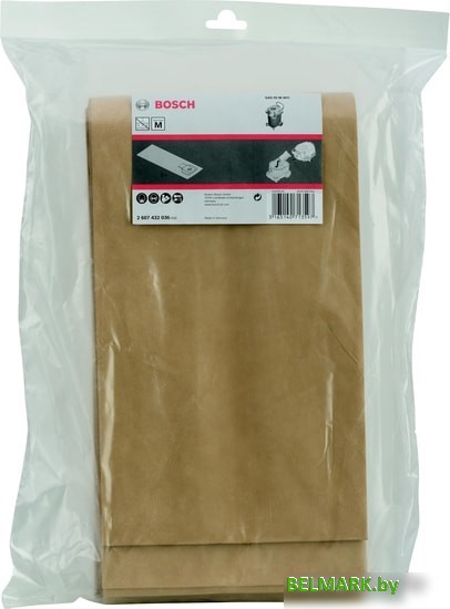 Комплект одноразовых мешков Bosch 2607432036 - фото2