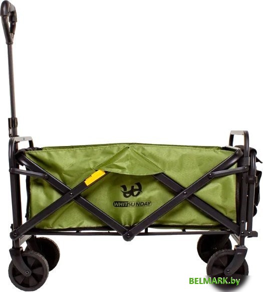 Тележка кемпинговая Whitsunday SM-TG С откидным бортом WG-SM-TG-Green (зеленый) - фото