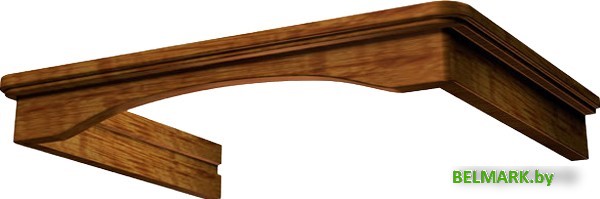 Декоративная панель Krona Adelia CPB/G1/2 (темный дуб) - фото