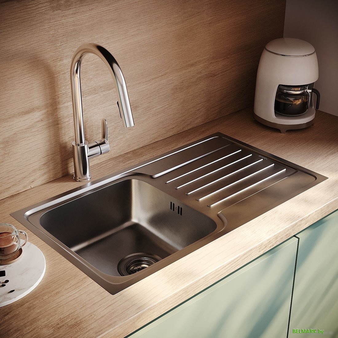 Кухонная мойка IDDIS Sound SND78SDi77 - фото2