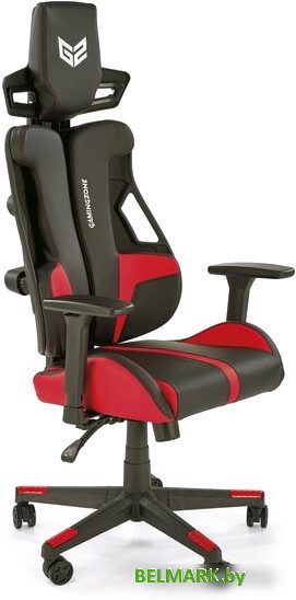 Кресло Halmar Nitro (черный/красный) - фото2