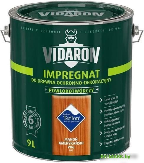 Пропитка Vidaron Impregnant V06 9 л (американское красное дерево) - фото