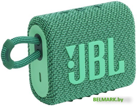 Беспроводная колонка JBL Go 3 Eco (зеленый) - фото