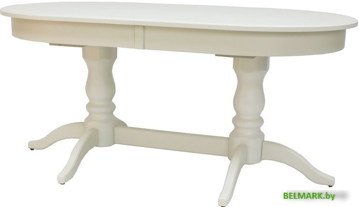 Обеденный стол Leset Каролина 1Р (слоновая кость) - фото