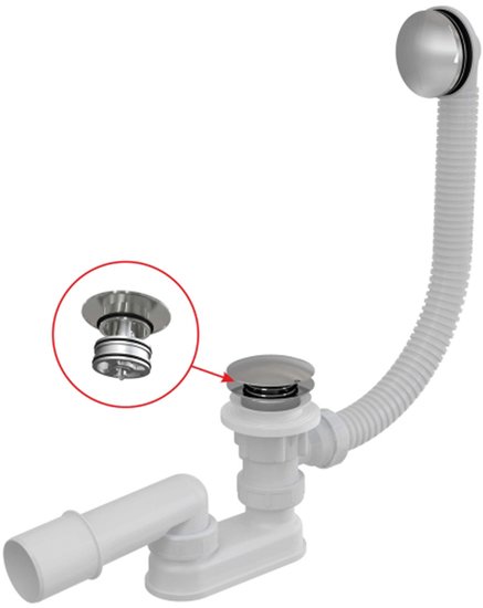 Сифон Alcaplast A504CKM-80 - фото