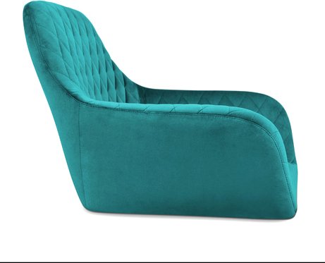 Стул с подлокотниками Sheffilton SHT-ST38/S66-1 (альпийский бирюзовый/черный муар) - фото2