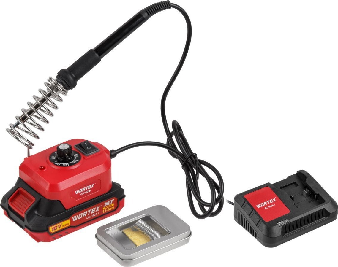 Паяльная станция Wortex CSI 4018 ALL1 XLT Set 1334780 (с 1-им АКБ) - фото