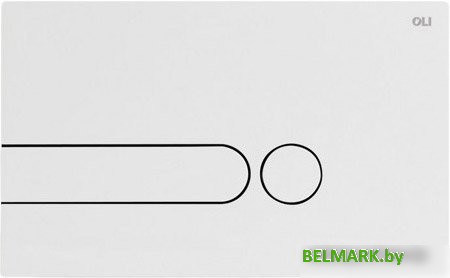 Панель смыва OLI Iplate 670001 (белый) - фото