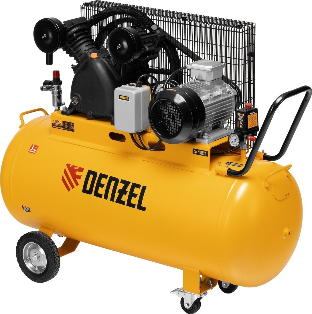 Компрессор Denzel BCV 4000-T/200 - фото2