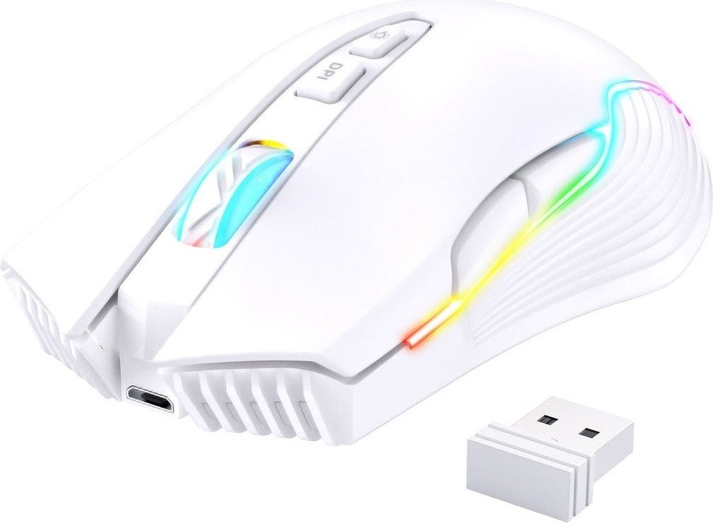Игровая мышь Onikuma CW905 White Cloud - фото2
