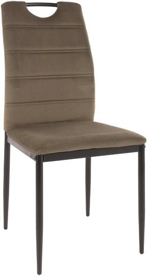 Стул Signal Rip Velvet (bluvel 77 оливковый/черный) - фото