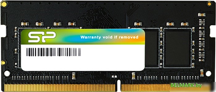 Оперативная память Silicon-Power 16ГБ DDR4 SODIMM 2666 МГц SP016GBSFU266X02 - фото