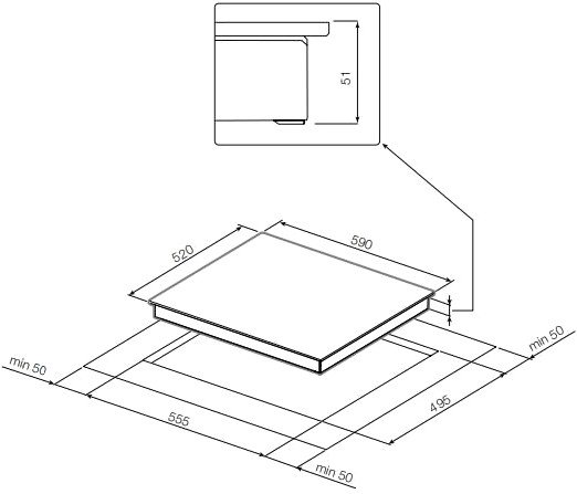 Варочная панель Graude EK 60.0 S - фото2