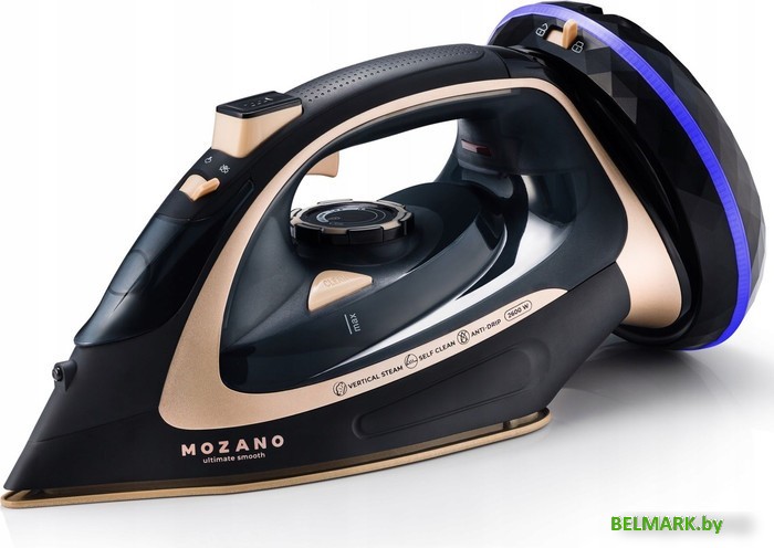 Утюг Mozano Ultimate Smooth (черный/золотистый) - фото