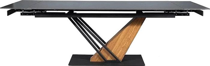 Кухонный стол Signal Genesis GENESISCJ160 (черный/черный/ясень) - фото