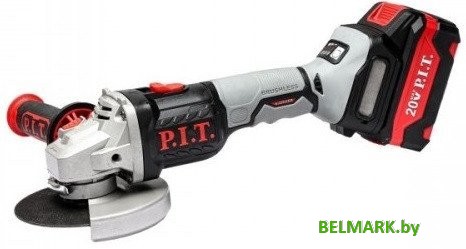 Угловая шлифмашина P.I.T. PWS20H-125D/1 (с 1-им АКБ, кейс) - фото