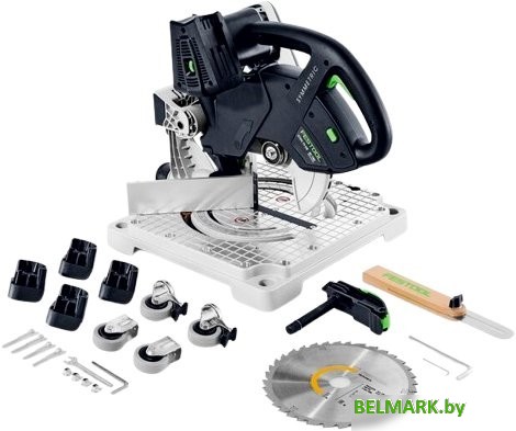 Торцовочная пила Festool Symmetric Symc 70 EB-Basic (без АКБ) - фото
