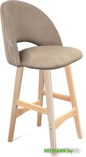 Стул Sheffilton SHT-ST34-1/S65-1 (латте/прозрачный лак) - фото