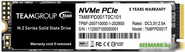 SSD Team MP33 PRO 1TB TM8FPD001T0C101 - фото