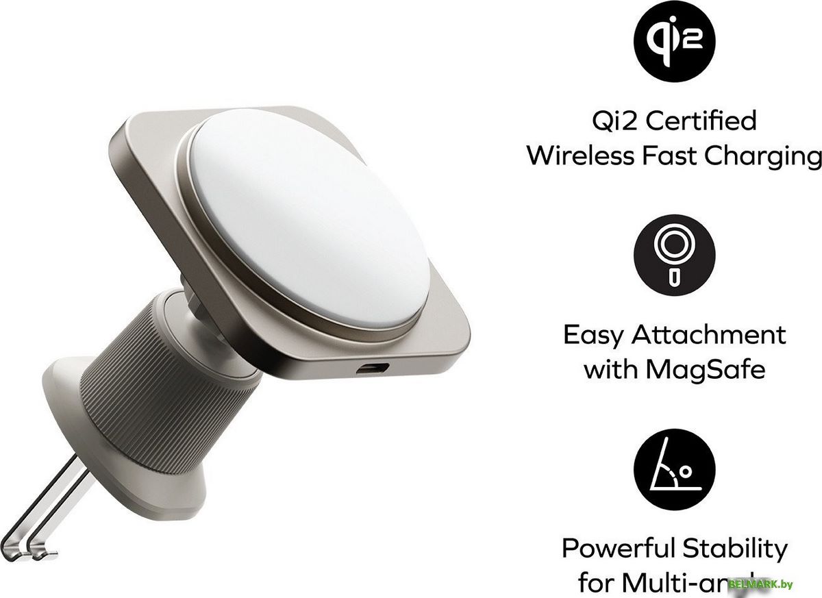 Держатель для смартфона Momax Q2.Mag CM32L (титан) - фото2