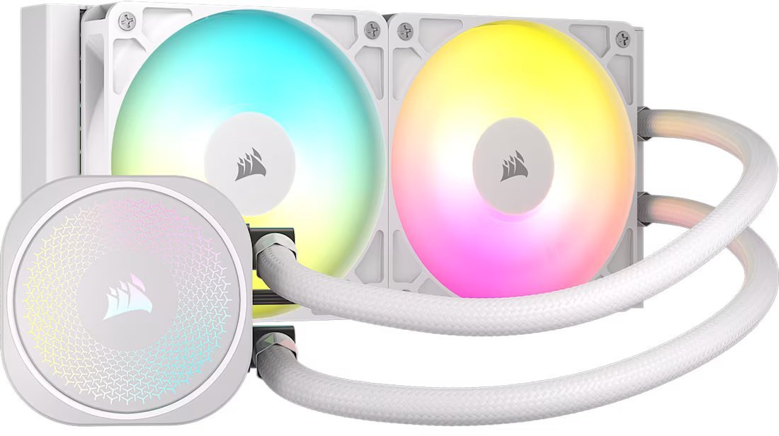 Система жидкостного охлаждения для процессора Corsair Nautilus 240 RS ARGB CW-9060094-WW - фото