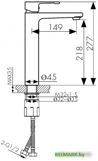 Смеситель Kaiser Elite 01111 - фото2