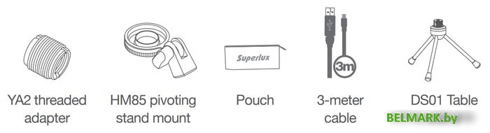 Микрофон Superlux E205U MKII (черный) - фото2