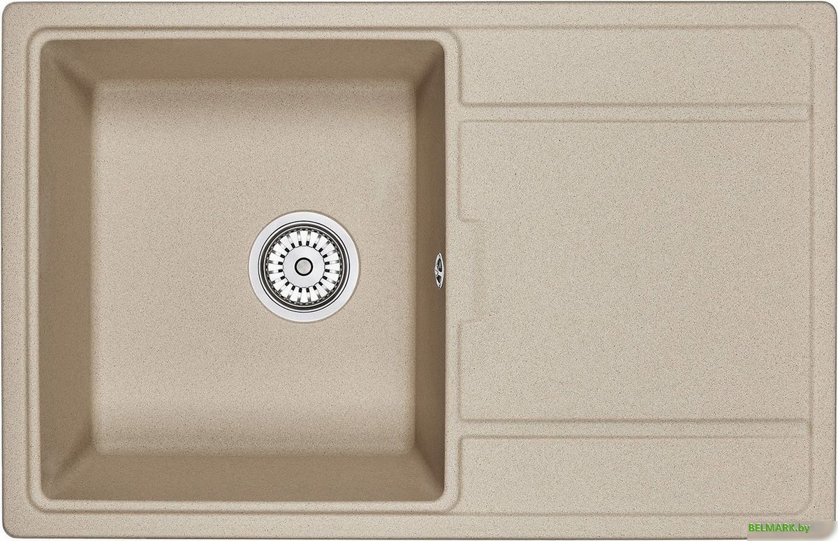 Кухонная мойка Granula 7804 (песок) - фото