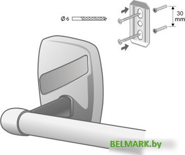 Держатель для полотенца Bisk Oregon 79714 - фото2