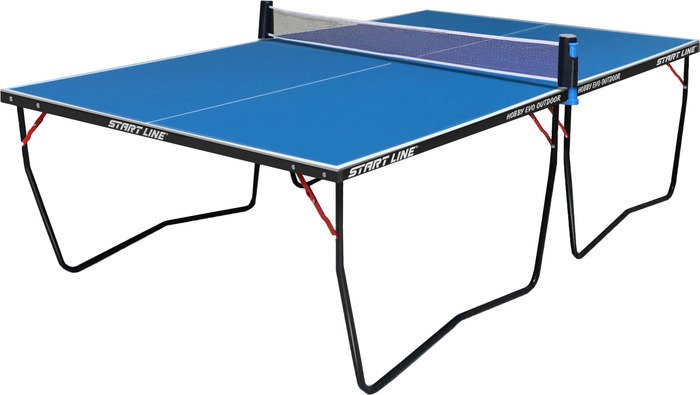 Теннисный стол Start Line Hobby EVO Outdoor 6 (синий) - фото