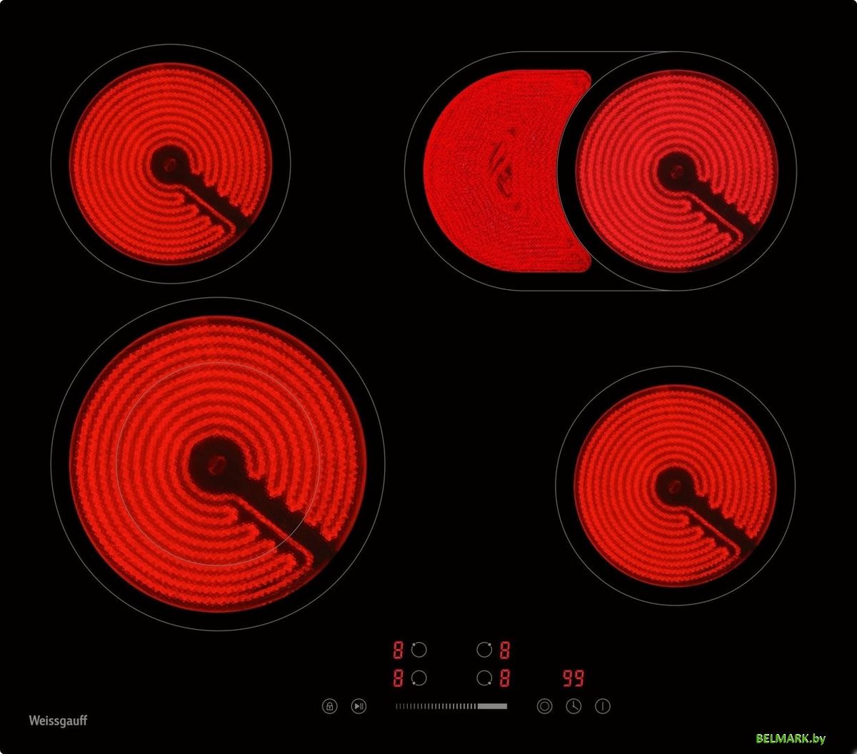 Варочная панель Weissgauff HV 642 BSG - фото