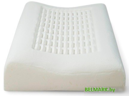 Ортопедическая подушка ИвШвейСтандарт Memory foam массажная 60x40x12 (полиэстер) - фото