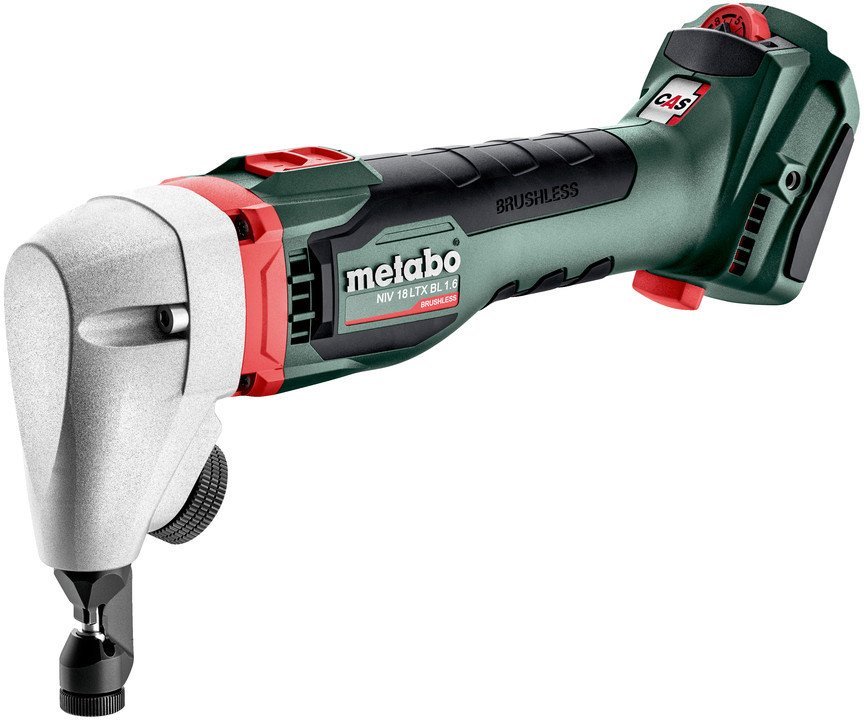 Высечные электрические ножницы Metabo NIV 18 LTX BL 1.6 601614840 (без АКБ, кейс) - фото