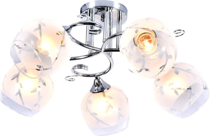 Припотолочная люстра Mirastyle MH-1211/5 CR - фото