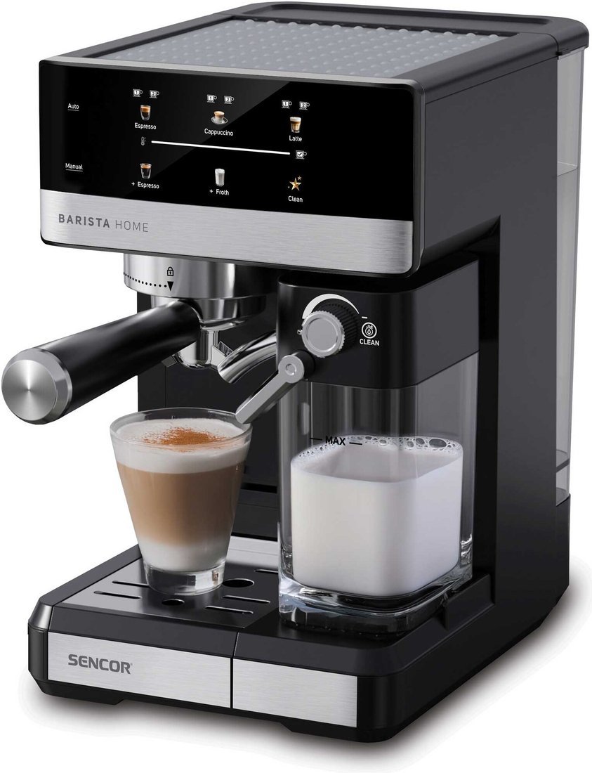 Рожковая кофеварка Sencor SES 4060BK - фото