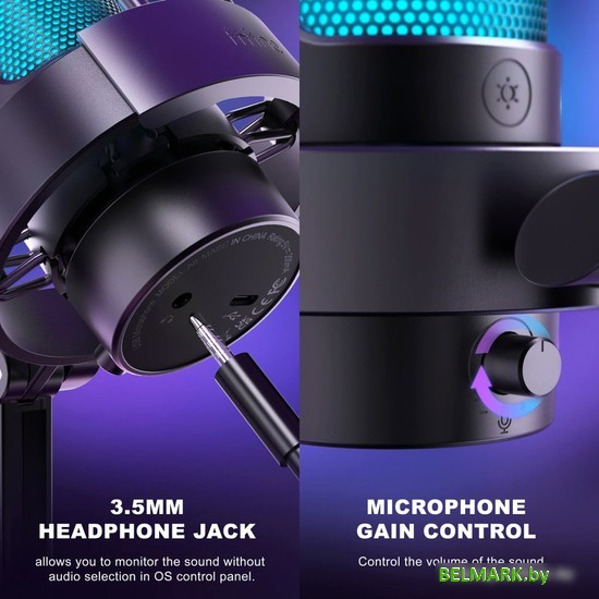 Микрофон FIFINE A8 (черный) - фото2