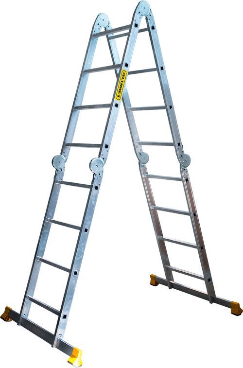 Лестница-трансформер Алюмет ТW1 444 (4х4 ступеней) - фото