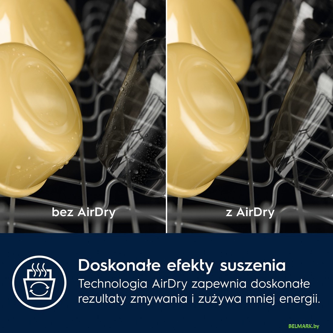 Встраиваемая посудомоечная машина Electrolux AirDry 300 EEA23210L - фото2