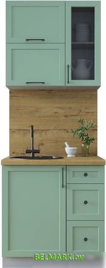 Интерлиния Тренд 0.8Б (мята/мята/дуб бунратти) - фото