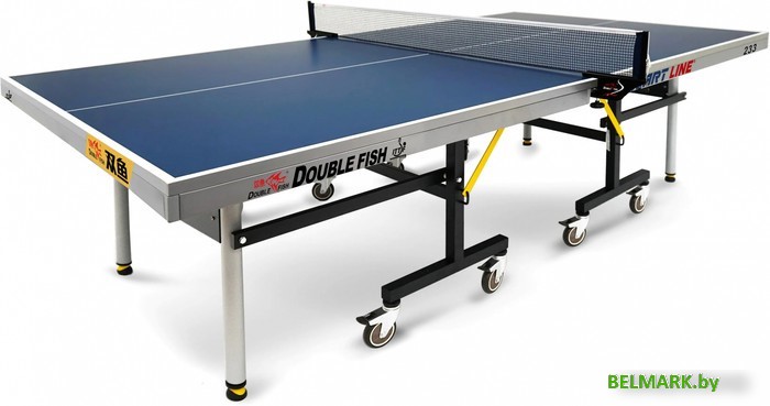 Теннисный стол Double Fish 23323-1 (синий) - фото