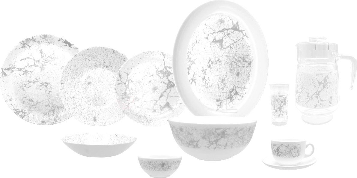 Столовый сервиз Luminarc Diwali Tectum V8145 (46пр) - фото