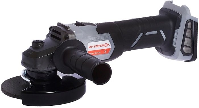 Угловая шлифмашина Интерскол УШМ-125/18В (без АКБ) - фото