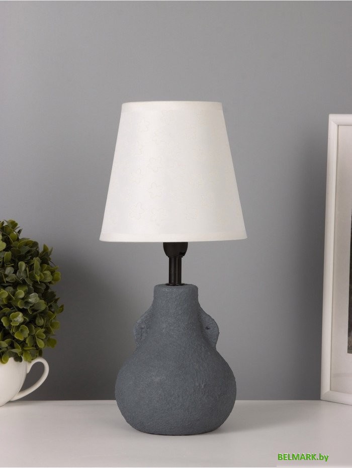 Настольная лампа Risalux Каламбур 10862321 (белый/серый) - фото2