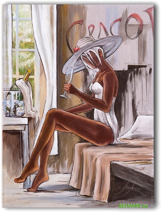 Картина Orlix Шампанское CA-00159 113x85 см - фото