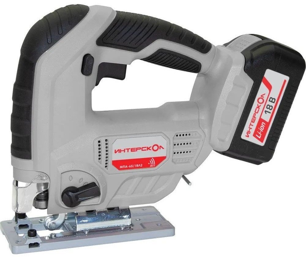 Электролобзик Интерскол МПА-65/18Л2 630.2.2.70 (с 2-мя АКБ, кейс) - фото