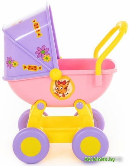 Коляска для кукол Полесье Три кота №1 71439 - фото2