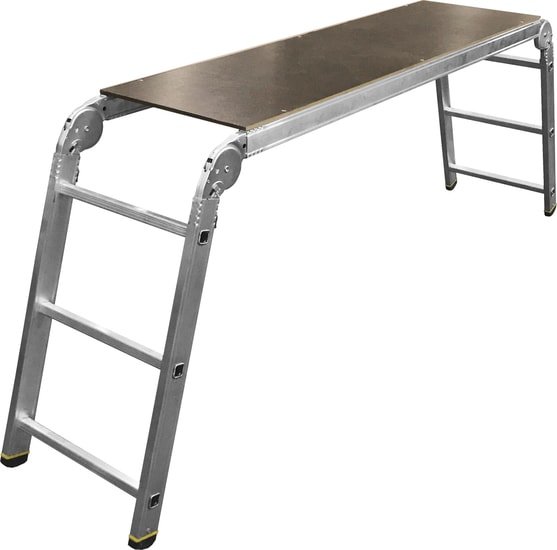 Лестница-помост Алюмет SM363 (3x6x3 ступеней) - фото