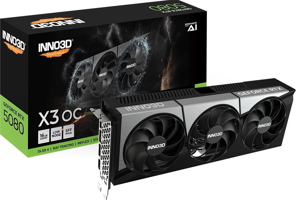 Видеокарта Inno3D GeForce RTX 5080 X3 OC N50803-16D7X-17603930 - фото2