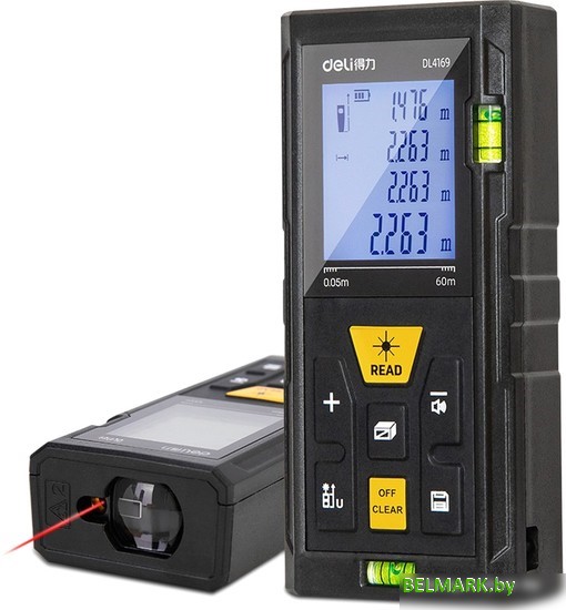 Лазерный дальномер Deli DL4169 - фото