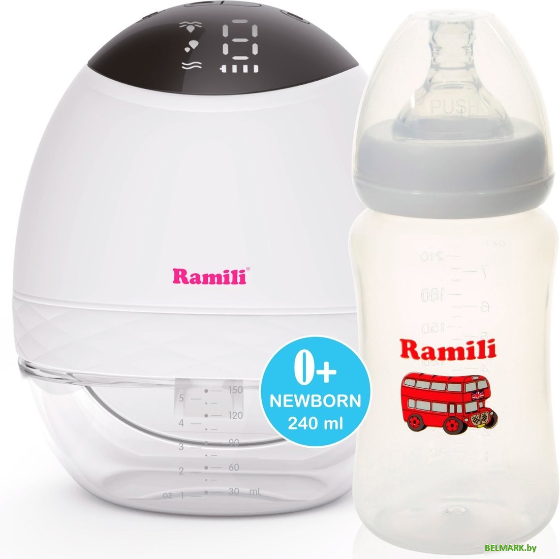 Электрический молокоотсос Ramili SE500240ML - фото